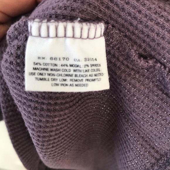 Anthropologie Pure + Good Purple Turtleneck - Picture 4 of 6